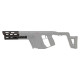 Nitro.Vo M-LOK Handguard for KRYTAC Kriss Vector - S Version - 