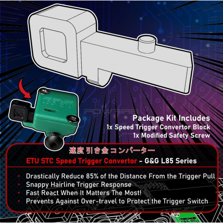Airtech Studios Speed Trigger Converter (STC™) for G&G L85A1/ A2 - 