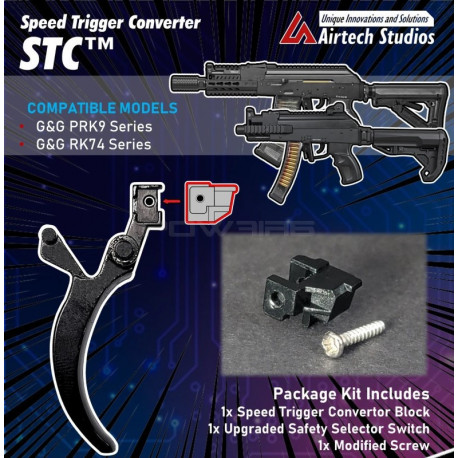 Airtech Studios Speed Trigger Converter (STC™) for G&G PRK9 & RK74 Series - 