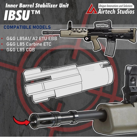 Airtech Studios IBS Inner Barrel Stabilizer for G&G L85A1/ A2 - 