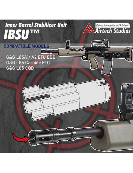 Airtech Studios IBS Inner Barrel Stabilizer for G&G L85A1/ A2 - 