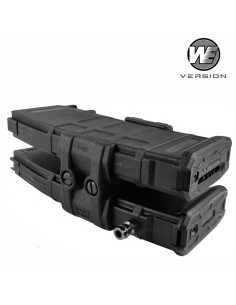 P6 chargeur HI-CAP HPA 400 coups pour  M4 / Scar L / MSK / HK416 GBBR WE GEN 2 -  2