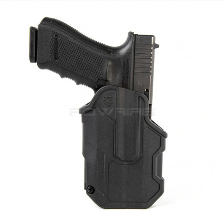 Blackhawk Holster T-Series L2C LB pour Glock 17/19/22/23/31/32/45/47 TLR7/8 - 