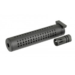 BIG DRAGON Dummy Sound Suppressor w/flash hider