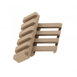 SHS 30 degree picatinny rail Tan - 