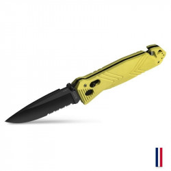 TB Outdoor knife CAC Serration PA6 FV - yellow - 