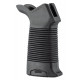 HERA ARMS Black leather grip handle H15GL for AR15 / M4 GBBR - 