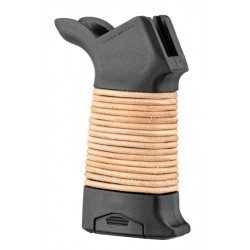 HERA ARMS natural leather grip handle H15GL for AR15 / M4 GBBR - 