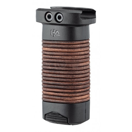 HERA ARMS brown leather front handle grip HFGL for 20mm rail - 