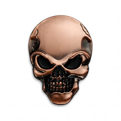 3D Metal Head metal Stickers Skull style - 