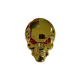 Sticker metal autocollant style Skull - 