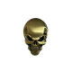 3D Metal Head metal Stickers Skull style - 