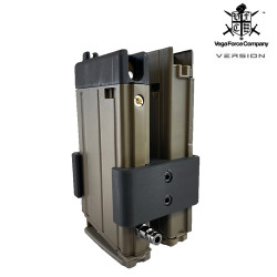 P6 500rds HPA Hi-cap Magazine Dark Earh for VFC Scar-H GBBR - 