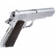 Cybergun AW Custom Colt 1911 full metal silver - 