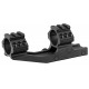 PPS 25,4mm optic mount with bubble level - Black - 