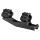 PPS 25,4mm optic mount with bubble level - Black - 