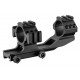 PPS 30mm optic mount with bubble level & 20mm rail - Black - 