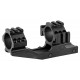 PPS 30mm optic mount with bubble level & 20mm rail - Black - 