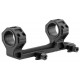 PPS 25,4mm - 30mm optic mount with bubble level - Black - 