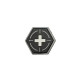 Patch Tactical Medic Cross - Noir - 