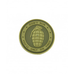 Patch Don't Run - You'll Only Die Tired - OD - 