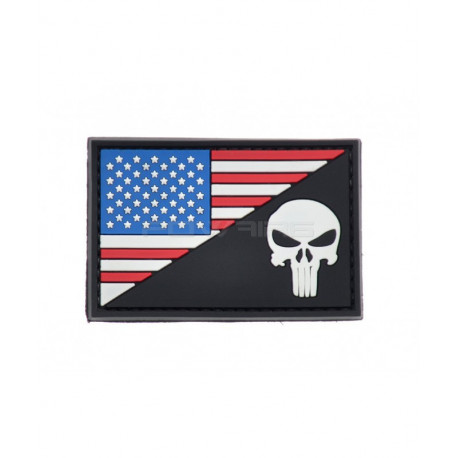 Patch USA Punisher Flag - 