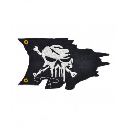 Patch Pirate Jolly Roger Flag - 