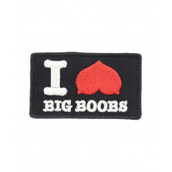 Patch I love Big Boobs