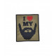 Patch I Love My Beard - 