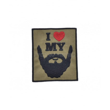 Patch I Love My Beard - 