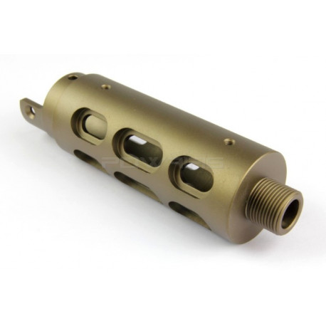TAN CNC outer barrel for AAP-01 GBB - 
