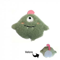 TwoTooth Velvro Patch - lightgreen