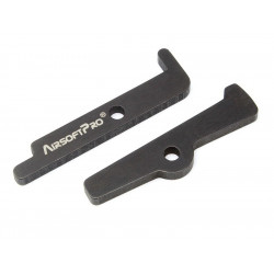 AirsoftPro set de trigger sear acier pour Ares Amoeba Striker AS01