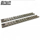 Airtech Studios AM-013 AM-014 short Accessory Rail X2 Dark Earth - 