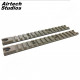 Airtech Studios rail picatinny supérieur court X2 Dark Earth pour AM-013 AM-014 - 