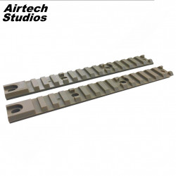 Airtech Studios AM-013 AM-014 short Accessory Rail X2 Dark Earth