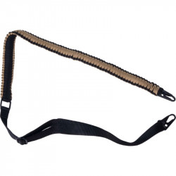 Swiss Arms 2 point paracord sling black & Coyote - 