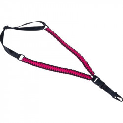 Swiss Arms 1 point paracord sling black & pink