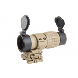 AIM-O FXD 4X Magnifier Dark Earth - 