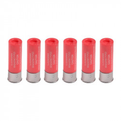 S&T 15rds Shotgun Shell for shotgun X6 - red - 