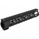 Rail keymod 10 inch noir pour AEG M4 - 
