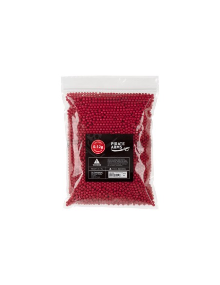 Pirate Arms 0,12gr BBs bag of 8300 - red - 