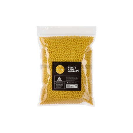 Pirate Arms 0.12gr BBs bag of 8300 - Yellow - 