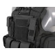 8FIELDS tactical Combat vest with molle system black - 