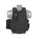 8FIELDS tactical Combat vest with molle system black - 