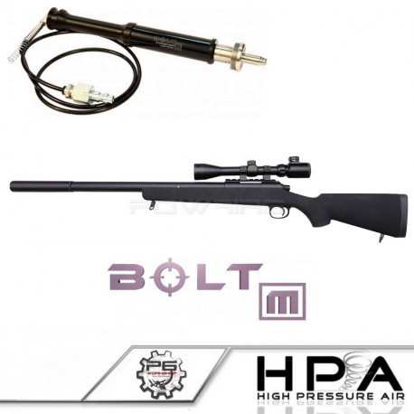 P6 BAR-10 G-SPEC with scope HPA sniper BOLT-M