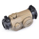 AIM-O Red Dot T2 2MOA avec 3 supports Dark Earth