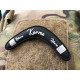 Karma Returns Boomerang Velcro patch - BK