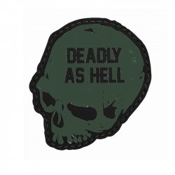 Patch Deadly As Hell - Vert - 