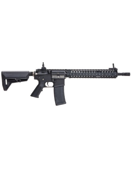EMG Colt Daniel Defense 12.25 inch M4A1 SOPMOD Block 2 AEG - Black - 